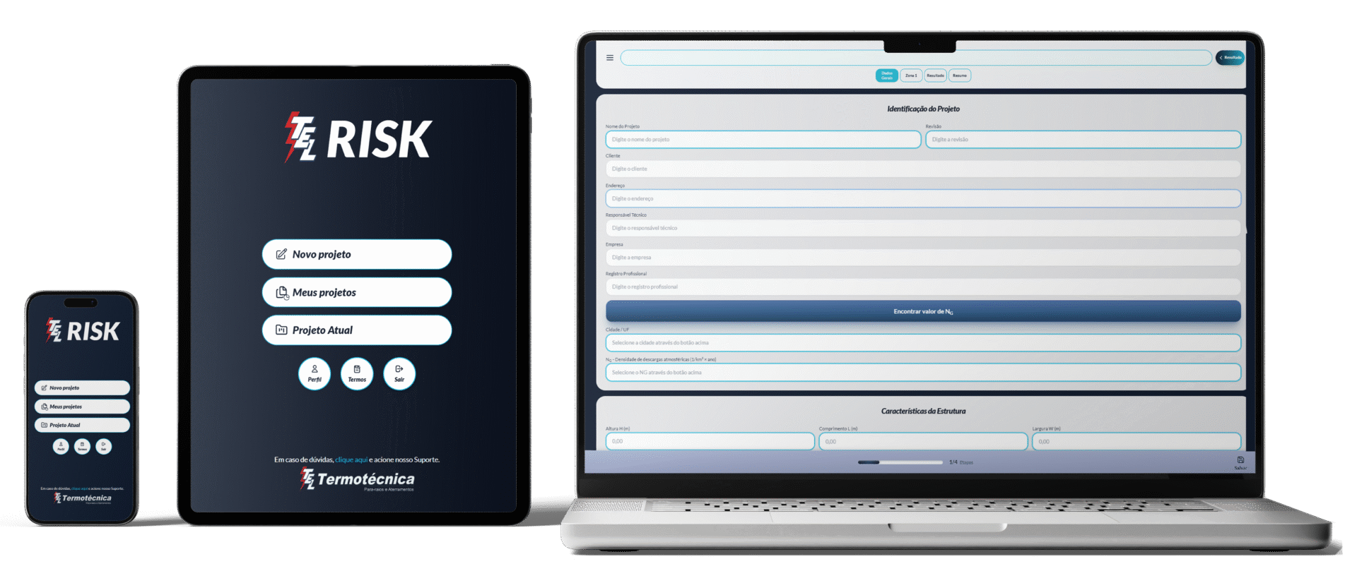 TELRISK - Software para Análise de Risco em Projetos de PDA conforme a ABNT NBR 5419-2