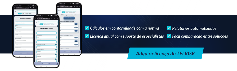 TELRISK Software para Análise de Risco em Projetos de PDA conforme a ABNT NBR 5419-2